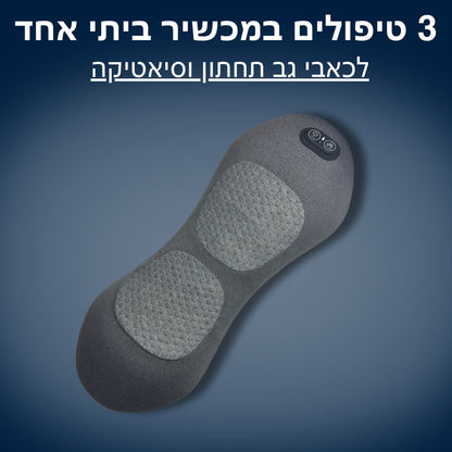 BackRelief™ - שימו סוף לכאבי גב וסיאטיקה. בלי ניתוח, בלי תרופות, ב-15 דקות ביום מהבית